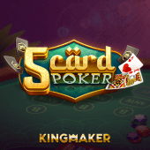 5 Card Poker super ace king cards